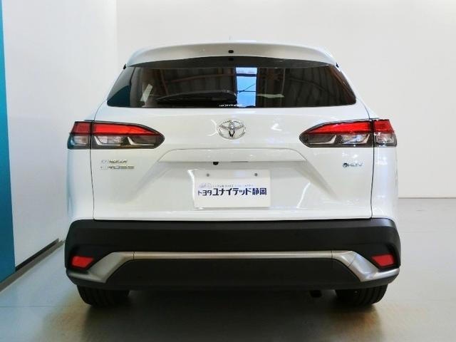 カローラクロス ハイブリッド Z ハイブリッド ワンオーナー ハーフレザー 電動シート 安全装備 衝突被害軽減システム 横滑り防止機能 ABS エアバッグ オートクルーズコントロール 盗難防止装置 TV バックカメラ ETC キーレス(5枚目)