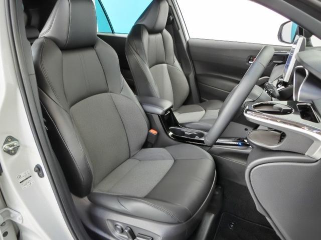 カローラクロス ハイブリッド Z ハイブリッド ワンオーナー ハーフレザー 電動シート 安全装備 衝突被害軽減システム 横滑り防止機能 ABS エアバッグ オートクルーズコントロール 盗難防止装置 TV バックカメラ ETC キーレス(11枚目)