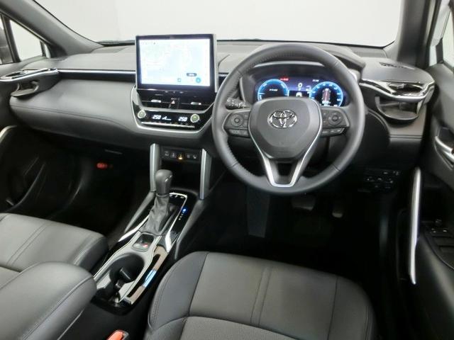 カローラクロス ハイブリッド Z ハイブリッド ワンオーナー ハーフレザー 電動シート 安全装備 衝突被害軽減システム 横滑り防止機能 ABS エアバッグ オートクルーズコントロール 盗難防止装置 TV バックカメラ ETC キーレス(19枚目)