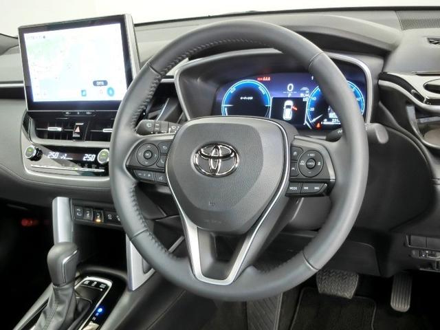 カローラクロス ハイブリッド Z ハイブリッド ワンオーナー ハーフレザー 電動シート 安全装備 衝突被害軽減システム 横滑り防止機能 ABS エアバッグ オートクルーズコントロール 盗難防止装置 TV バックカメラ ETC キーレス(27枚目)