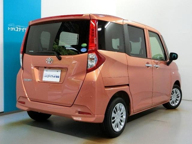 ルーミー Ｘ　Ｓ　ワンオーナー　衝突被害軽減システム　横滑り防止機能　ＡＢＳ　エアバッグ　盗難防止装置　アイドリングストップ　バックカメラ　ミュージックプレイヤー接続可　ＣＤ　スマートキー　キーレス　フル装備　オートマ（2枚目）