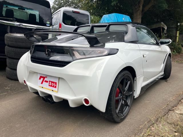 Ｓ６６０ β　６速ＭＴ　無限エアロＦＳＲ・ハードトップ・ボンネット・エンジンフード・リアウィング・マフラー　モデューロ足回り・アルミホイール・ブレーキローター＆パッド　シフトブーツ＆ノブ　Ｂカメラ　シティブレーキ（2枚目）