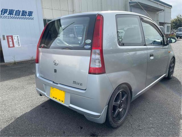 ミラ A MT 15インチアルミホイール 車高調 衝突安全ボディ エアコン パワーステアリング(4枚目)