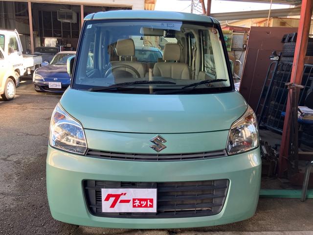 スペーシア G カロッツェリアナビ Bluetooth HDMI対応 フルセグTV ドライブレコーダー ETC キーレスプッシュスタート オートエアコン 電動格納ミラー 両側スライドドア(2枚目)