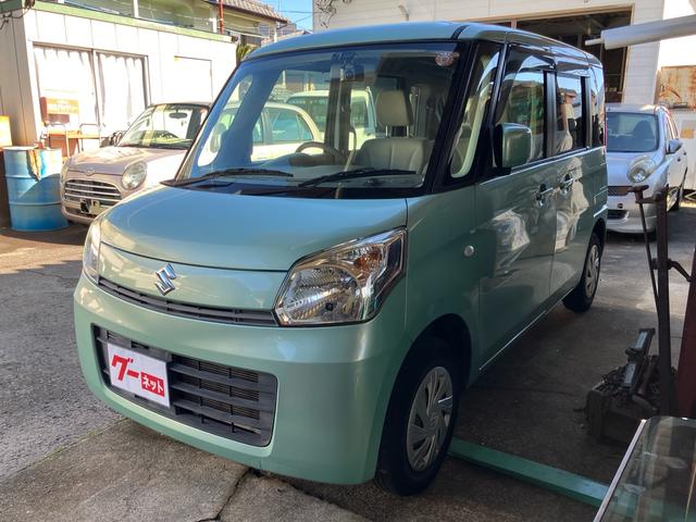 スペーシア G カロッツェリアナビ Bluetooth HDMI対応 フルセグTV ドライブレコーダー ETC キーレスプッシュスタート オートエアコン 電動格納ミラー 両側スライドドア(3枚目)