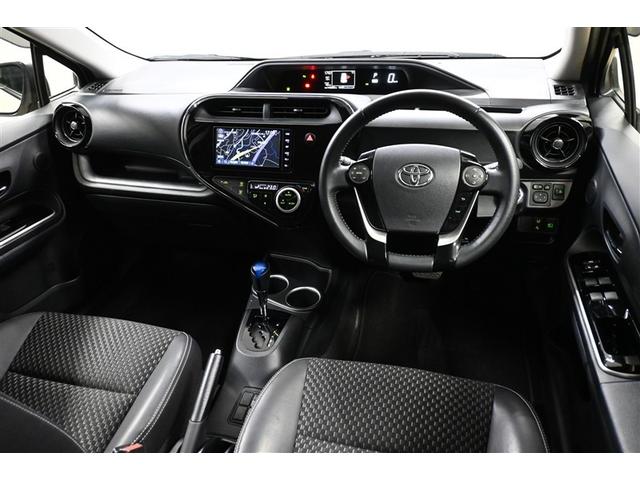 アクア クロスオーバー　フルセグ　メモリーナビ　ＤＶＤ再生　バックカメラ　衝突被害軽減システム　ＥＴＣ　ワンオーナー（4枚目）