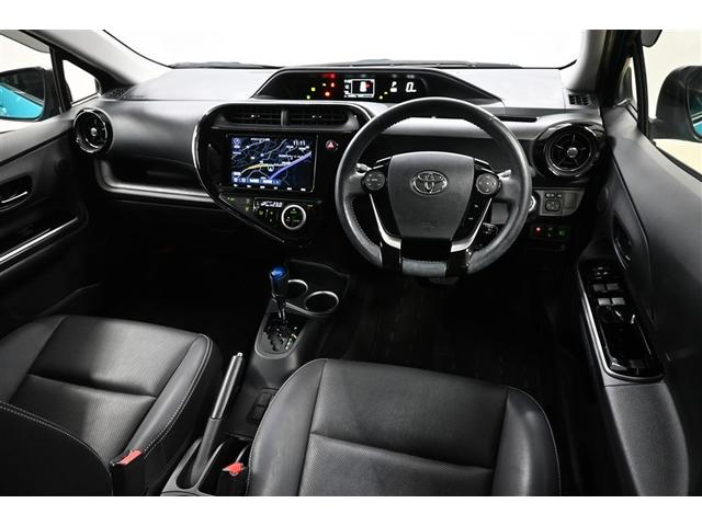 アクア Ｇソフトレザーセレクション　フルセグ　メモリーナビ　ＤＶＤ再生　ミュージックプレイヤー接続可　バックカメラ　衝突被害軽減システム　ＥＴＣ　ドラレコ　ＬＥＤヘッドランプ　ワンオーナー（4枚目）