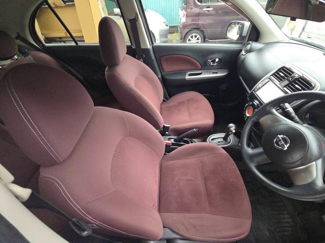 マーチ G ナビ Bluetooth フルセグTV バックカメラ スマートキー プッシュスタート ETC オートライト 電動格納ミラー ドアバイザー(9枚目)