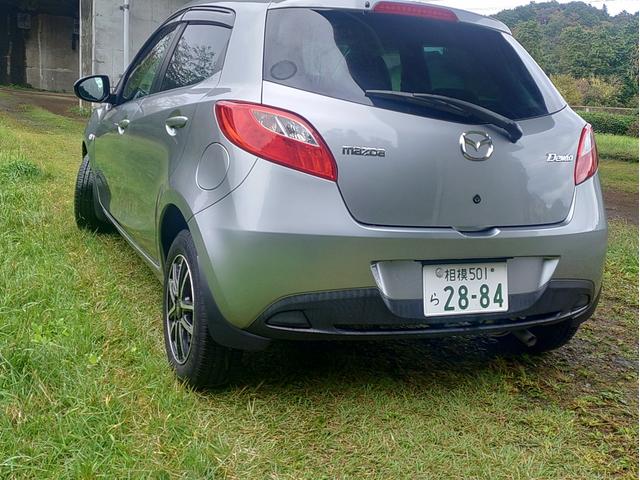 デミオ 15C 5速マニュアル LEDヘッドライト 14インチアルミホイル スタッドレスタイヤセット オプションレイズアルミホイルセット(9枚目)