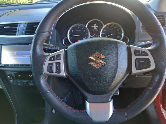 スイフトスポーツ ベースグレード　１３５馬力　ディスチャージヘッドライト　ポテンザＲＥ００４　ナビ　バックカメラ　ＥＴＣ　オプションブレーキチューニング　フジツボ技研マフラー　スタッドレスタイヤセット（15枚目）