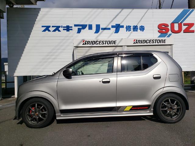 アルトワークス ベースグレード　盗難防止　Ｓキー　ＶＳＡ　キーフリ　Ｗエアバック　ＡＵＴＯエアコン　エアＢ　パワステ　ＡＢＳ付　衝突安全ボディ　パワーウィンドゥ（4枚目）