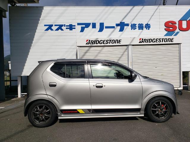 アルトワークス ベースグレード　盗難防止　Ｓキー　ＶＳＡ　キーフリ　Ｗエアバック　ＡＵＴＯエアコン　エアＢ　パワステ　ＡＢＳ付　衝突安全ボディ　パワーウィンドゥ（8枚目）