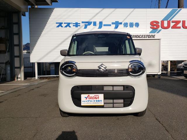 ワゴンRスマイル ハイブリッドS 前後誤発進抑制 LEDライト 車線逸脱防止 コーナーセンサー フルオートエアコン スマートキー クルーズコントロール イモビライザー シートヒーター 運転席エアバッグ パワーステアリング ABS(2枚目)