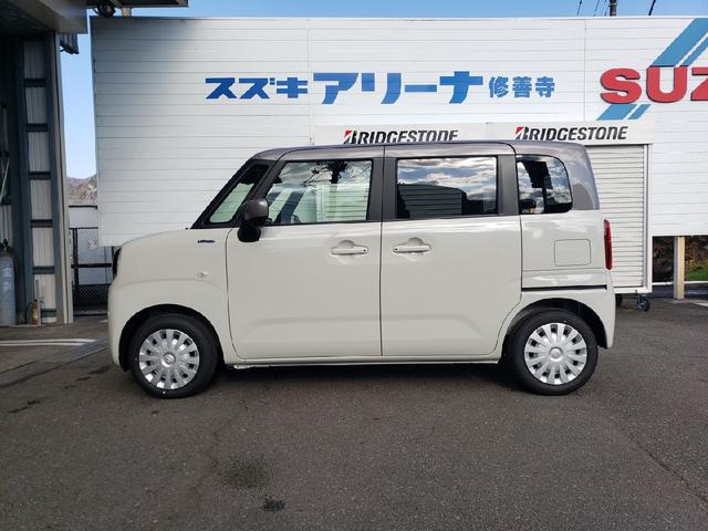 ワゴンRスマイル ハイブリッドS 前後誤発進抑制 LEDライト 車線逸脱防止 コーナーセンサー フルオートエアコン スマートキー クルーズコントロール イモビライザー シートヒーター 運転席エアバッグ パワーステアリング ABS(4枚目)