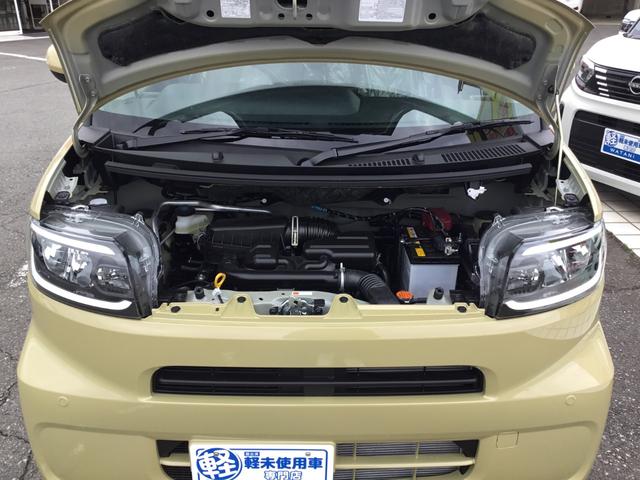 タント Ｘ　【届出済未使用車】マット・バイザーなし　オーディオレス　両側スライド・片側電動　クリアランスソナー　衝突被害軽減システム　オートライト　スマートキー　アイドリングストップ　電動格納ミラー　シートヒータ（20枚目）