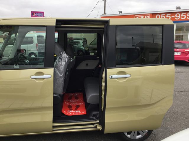 タント Ｘ　【届出済未使用車】マット・バイザーなし　オーディオレス　両側スライド・片側電動　クリアランスソナー　衝突被害軽減システム　オートライト　スマートキー　アイドリングストップ　電動格納ミラー　シートヒータ（21枚目）