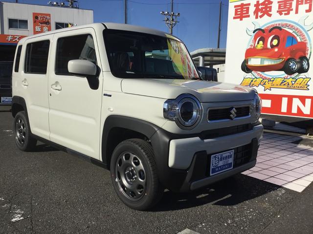 ハスラー ハイブリッドＧターボ　【届出済未使用車】マット・バイザーなし、オーディオレス　クリアランスソナー　オートクルーズコントロール　レーンアシスト　衝突被害軽減システム　オートライト　ＬＥＤヘッドランプ　シートヒーター（12枚目）