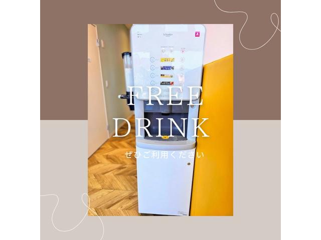 フリードリンクございます