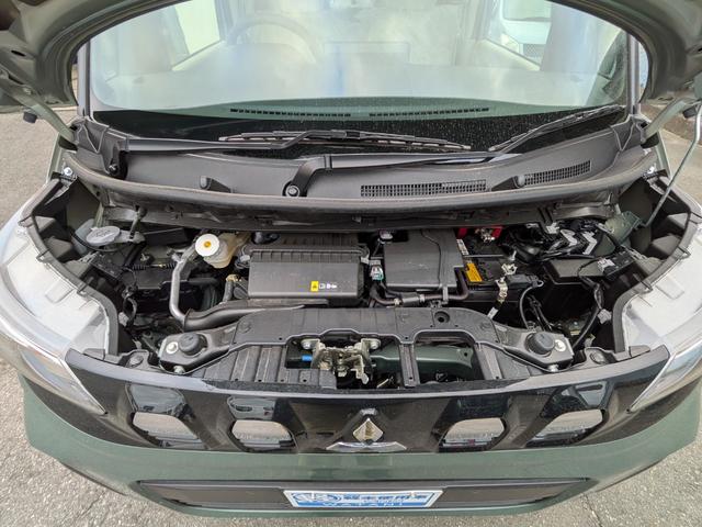 ｅＫスペース Ｍ　バックカメラ　両側スライドドア　クリアランスソナー　レーンアシスト　衝突被害軽減システム　オートライト　ＬＥＤヘッドランプ　キーレスエントリー　アイドリングストップ　電動格納ミラー　シートヒーター（30枚目）