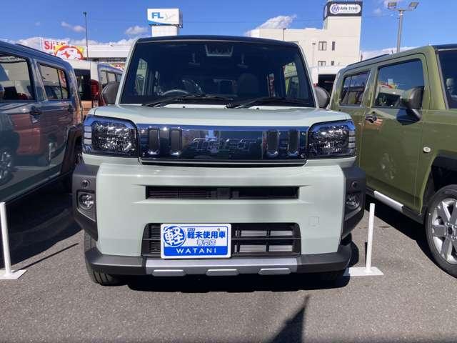 タフト Ｇ　クロムベンチャー　クリアランスソナー　衝突被害軽減システム　ＬＥＤヘッドランプ　スマートキー　サンルーフ　ＣＶＴ　盗難防止システム　ＡＢＳ　ＥＳＣ　アルミホイール　衝突安全ボディ　エアコン　パワーステアリング（2枚目）