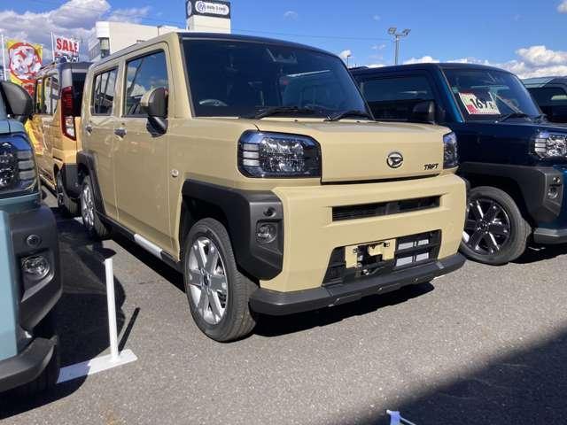 タフト Ｇ　クリアランスソナー　衝突被害軽減システム　ＬＥＤヘッドランプ　スマートキー　アイドリングストップ　ＣＶＴ　盗難防止システム　ＡＢＳ　ＥＳＣ　衝突安全ボディ　エアコン　パワーステアリング（4枚目）