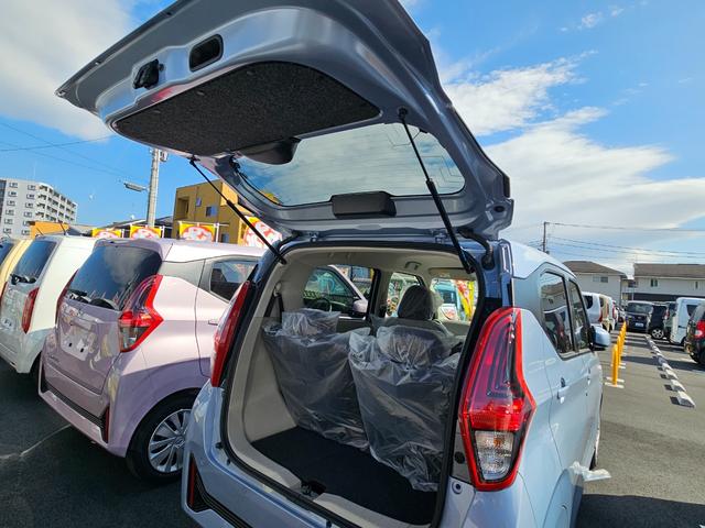 ｅＫワゴン Ｍ　バックカメラ　クリアランスソナー　レーンアシスト　衝突被害軽減システム　キーレスエントリー　アイドリングストップ　電動格納ミラー　シートヒーター　ベンチシート　ＣＶＴ　盗難防止システム　ＡＢＳ　ＥＳＣ（28枚目）