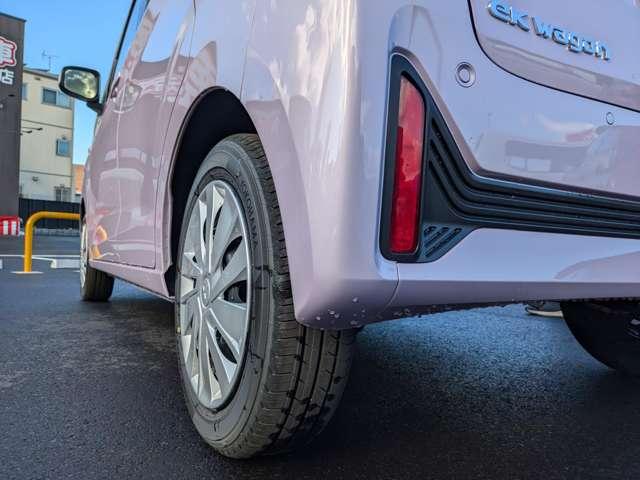 ｅＫワゴン Ｍ　バックカメラ　クリアランスソナー　レーンアシスト　衝突被害軽減システム　キーレスエントリー　アイドリングストップ　電動格納ミラー　シートヒーター　ベンチシート　ＣＶＴ　盗難防止システム　ＡＢＳ　ＥＳＣ（45枚目）