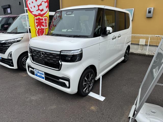 Ｎ－ＢＯＸカスタム ベースグレード　両側スライド・片側電動　クリアランスソナー　オートクルーズコントロール　レーンアシスト　衝突被害軽減システム　オートライト　ＬＥＤヘッドランプ　スマートキー　アイドリングストップ　電動格納ミラー（12枚目）