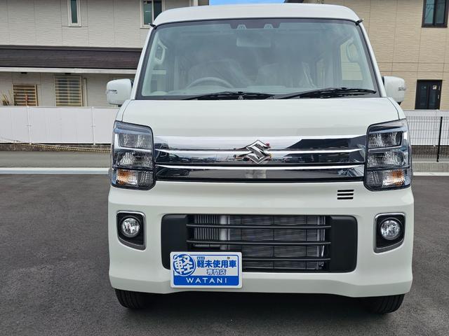 エブリイワゴン PZターボスペシャル純正DA付 両側電動スライドドア クリアランスソナー 衝突被害軽減システム オートライト LEDヘッドランプ スマートキー アイドリングストップ ベンチシート CVT 盗難防止システム ABS ESC(4枚目)