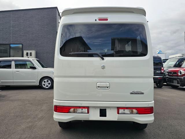 エブリイワゴン PZターボスペシャル純正DA付 両側電動スライドドア クリアランスソナー 衝突被害軽減システム オートライト LEDヘッドランプ スマートキー アイドリングストップ ベンチシート CVT 盗難防止システム ABS ESC(8枚目)