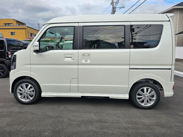 エブリイワゴン PZターボスペシャル純正DA付 両側電動スライドドア クリアランスソナー 衝突被害軽減システム オートライト LEDヘッドランプ スマートキー アイドリングストップ ベンチシート CVT 盗難防止システム ABS ESC(10枚目)