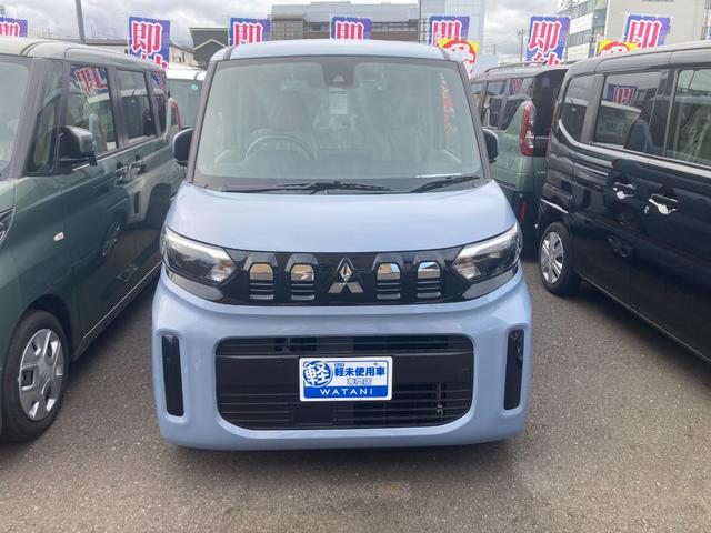 ｅＫスペース Ｍ　両側スライドドア　クリアランスソナー　衝突被害軽減システム　ＬＥＤヘッドランプ　キーレスエントリー　アイドリングストップ　ＣＶＴ　盗難防止システム　ＡＢＳ　ＥＳＣ　衝突安全ボディ　エアコン（2枚目）