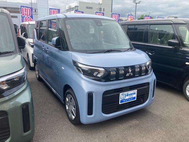 ｅＫスペース Ｍ　両側スライドドア　クリアランスソナー　衝突被害軽減システム　ＬＥＤヘッドランプ　キーレスエントリー　アイドリングストップ　ＣＶＴ　盗難防止システム　ＡＢＳ　ＥＳＣ　衝突安全ボディ　エアコン（3枚目）