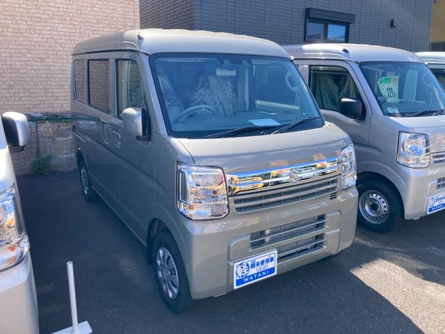 エブリイ ジョインターボ　ＣＶＴ　両側スライドドア　ターボ　ＬＥＤヘッドランプ　盗難防止システム　ＡＢＳ　ＥＳＣ　エアコン　パワーステアリング　パワーウィンドウ（3枚目）