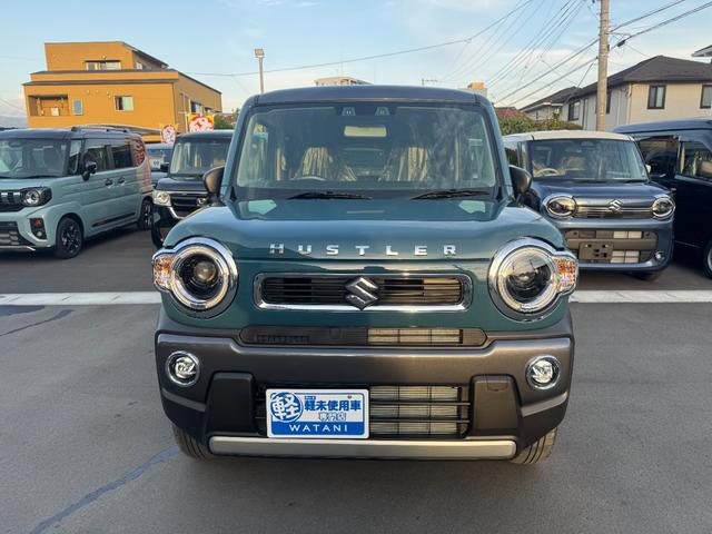 ハスラー ハイブリッドＸ　オートＬＥＤ　アイドルストップ　車線逸脱警報装置　キーレスエントリー　運転席エアバッグ　フルフラット　前席シートヒーター　セキュリティアラーム　ＬＥＤライト　安全ボディ　スマ－トキ－　パワーウインドウ（2枚目）
