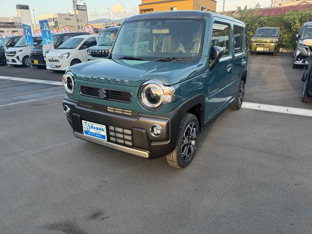 ハスラー ハイブリッドＸ　オートＬＥＤ　アイドルストップ　車線逸脱警報装置　キーレスエントリー　運転席エアバッグ　フルフラット　前席シートヒーター　セキュリティアラーム　ＬＥＤライト　安全ボディ　スマ－トキ－　パワーウインドウ（7枚目）