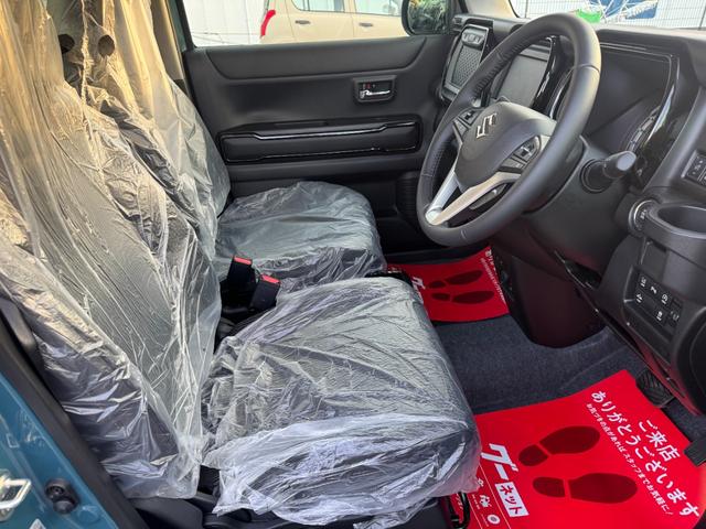 ハスラー ハイブリッドＸ　オートＬＥＤ　アイドルストップ　車線逸脱警報装置　キーレスエントリー　運転席エアバッグ　フルフラット　前席シートヒーター　セキュリティアラーム　ＬＥＤライト　安全ボディ　スマ－トキ－　パワーウインドウ（12枚目）