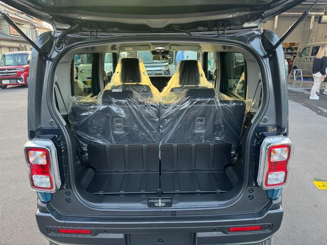 ハスラー ハイブリッドＸ　オートＬＥＤ　アイドルストップ　車線逸脱警報装置　キーレスエントリー　運転席エアバッグ　フルフラット　前席シートヒーター　セキュリティアラーム　ＬＥＤライト　安全ボディ　スマ－トキ－　パワーウインドウ（16枚目）