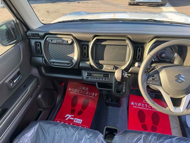 ハスラー タフワイルドターボ　クリアランスソナー　オートクルーズコントロール　レーンアシスト　衝突被害軽減システム　オートライト　スマートキー　アイドリングストップ　電動格納ミラー　シートヒーター　ＣＶＴ　ＥＳＣ　車線逸脱（55枚目）