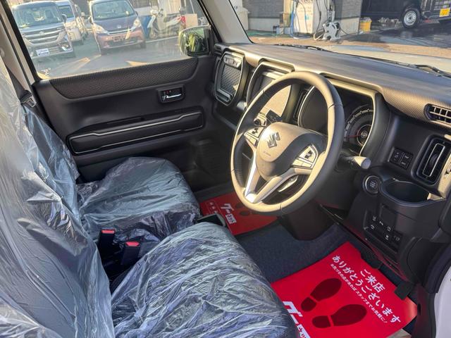 ハスラー タフワイルドターボ　クリアランスソナー　オートクルーズコントロール　レーンアシスト　衝突被害軽減システム　オートライト　スマートキー　アイドリングストップ　電動格納ミラー　シートヒーター　ＣＶＴ　ＥＳＣ　車線逸脱（56枚目）