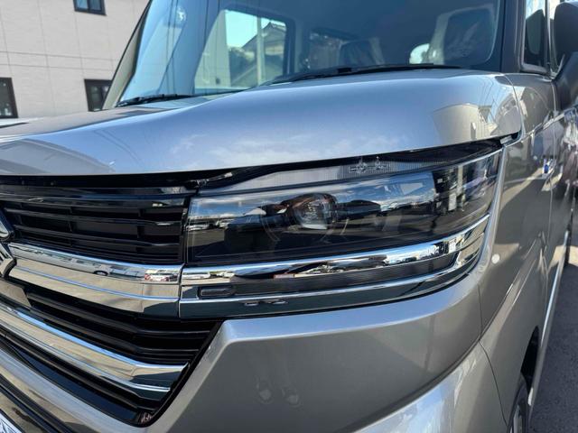 スペーシアカスタム 　両側電動スライドドア　オートクルーズコントロール　オートライト　スマートキー　アイドリングストップ　電動格納ミラー　シートヒーター　ＣＶＴ　アルミホイール　エアコン　パワーステアリング（29枚目）