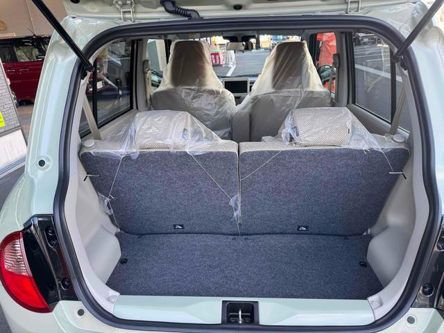 アルトラパン 　クリアランスソナー　レーンアシスト　衝突被害軽減システム　オートライト　スマートキー　アイドリングストップ　電動格納ミラー　シートヒーター　ベンチシート　ＣＶＴ　ＥＳＣ　エアコン　パワーウィンドウ（18枚目）