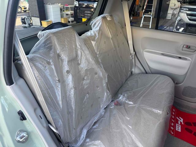 アルトラパン 　クリアランスソナー　レーンアシスト　衝突被害軽減システム　オートライト　スマートキー　アイドリングストップ　電動格納ミラー　シートヒーター　ベンチシート　ＣＶＴ　ＥＳＣ　エアコン　パワーウィンドウ（35枚目）