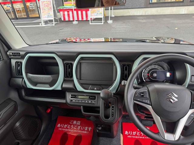 ハスラー クリアランスソナー オートクルーズコントロール レーンアシスト 衝突被害軽減システム オートライト スマートキー アイドリングストップ 電動格納ミラー CVT ESC エアコン パワーステアリング(2枚目)