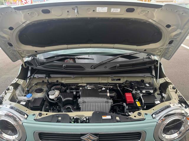 ハスラー ハイブリッドＧ　クリアランスソナー　レーンアシスト　衝突被害軽減システム　オートライト　スマートキー　アイドリングストップ　電動格納ミラー　シートヒーター　ＣＶＴ　ＥＳＣ　エアコン　パワーウィンドウ（20枚目）