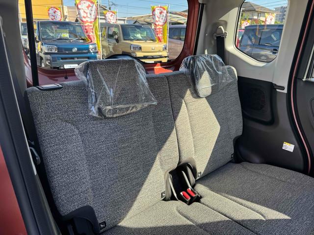 スペーシア ハイブリッドＧ　両側スライドドア　オートライト　スマートキー　アイドリングストップ　電動格納ミラー　ベンチシート　ＣＶＴ　ＡＢＳ　ＥＳＣ　エアコン　パワーステアリング　パワーウィンドウ（49枚目）