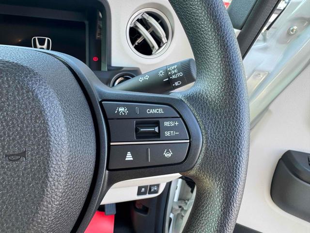 Ｎ－ＢＯＸ ベースグレード　両側スライド・両側電動　クリアランスソナー　オートクルーズコントロール　オートライト　スマートキー　アイドリングストップ　電動格納ミラー　シートヒーター　ベンチシート　ＣＶＴ　ＥＳＣ　エアコン（32枚目）