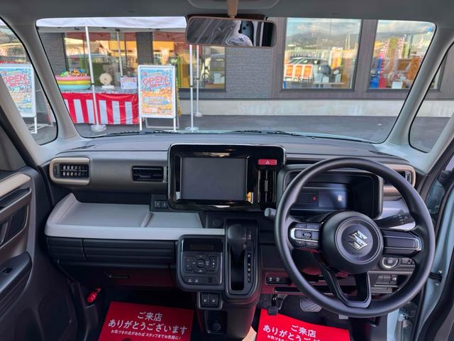 スペーシア ハイブリッドＸ　両側電動スライドドア　クリアランスソナー　オートライト　スマートキー　アイドリングストップ　電動格納ミラー　シートヒーター　ベンチシート　ＣＶＴ　盗難防止システム　ＡＢＳ　オットマン　エアコン（2枚目）