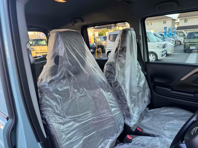 スペーシア ハイブリッドＸ　両側電動スライドドア　クリアランスソナー　オートライト　スマートキー　アイドリングストップ　電動格納ミラー　シートヒーター　ベンチシート　ＣＶＴ　盗難防止システム　ＡＢＳ　オットマン　エアコン（24枚目）