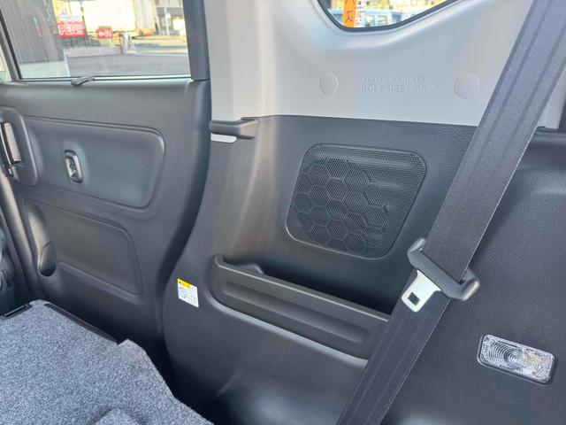 スペーシア ハイブリッドＸ　両側電動スライドドア　クリアランスソナー　オートライト　スマートキー　アイドリングストップ　電動格納ミラー　シートヒーター　ベンチシート　ＣＶＴ　盗難防止システム　ＡＢＳ　オットマン　エアコン（54枚目）